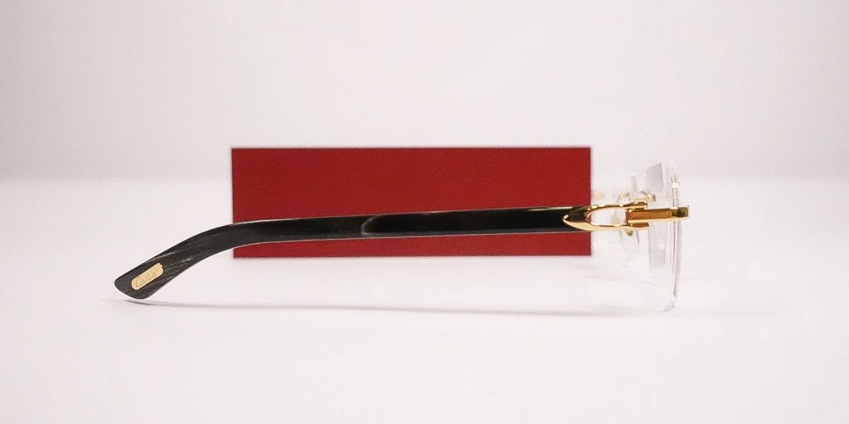 Cartier Buffalo Horn CT0453O 001 3GF 4 Cartier Buffalo Horn CT0453O 001 3GF - Image 4