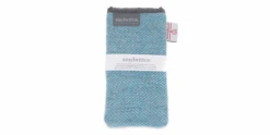 Amy Britton Landscape Harris Tweed Teal Soft Case