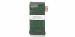 Amy Britton Sunset Harris Tweed Sunset Green Soft Case