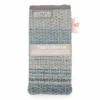 Amy Britton Tidal Harris Tweed Teal Stripe Soft Case