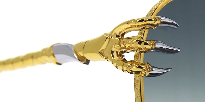 Anna-Karin Karlsson Claw Voyage Gold Grey Lens Limited Edition - As Seen On Kyle Richards 5 Anna-Karin Karlsson Claw Voyage Gold Grey Lens Limited Edition - As Seen On Kyle Richards - Image 5