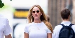 Oliver Peoples Board Meeting 2 OV1230ST 5252/W4 - As Seen On Jennifer Lawrence -Retavoir Store Jennifer Lawerence 66484 2