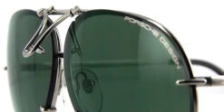 Porsche Design 8478 B Chrome Frame - Grey + Dk Green Lenses - As Seen On Kourtney Kardashian -Retavoir Store Porsche Design 8478 B Seemore 4