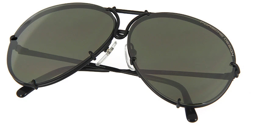 Porsche Design 8478 D Black Frame - Dk Green + Brown Lenses - As Seen On Khloe Kardashian & Kendall Jenner 8 Porsche Design 8478 D Black Frame - Dk Green + Brown Lenses - As Seen On Khloe Kardashian & Kendall Jenner - Image 8