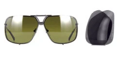 Porsche Design 8928 A Gunmetal Frame With Green VisionDrive Polarised XTR Lenses 10 Porsche Design 8928 A Gunmetal Frame With Green VisionDrive Polarised XTR Lenses -Retavoir Store Porsche Design 8928 A Interchangeable Lenses Polarised Seemore 1