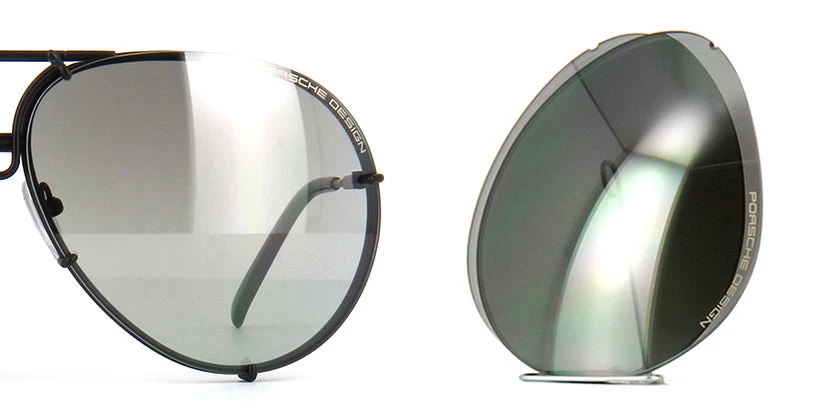 Porsche Design P8478 Lens Set - B V655 Light Silver Lenses 1 Porsche Design P8478 Lens Set - B V655 Light Silver Lenses