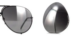 Porsche Design 8478 Lens Set - V227 Grey Gradient With Silver Mirror Lenses