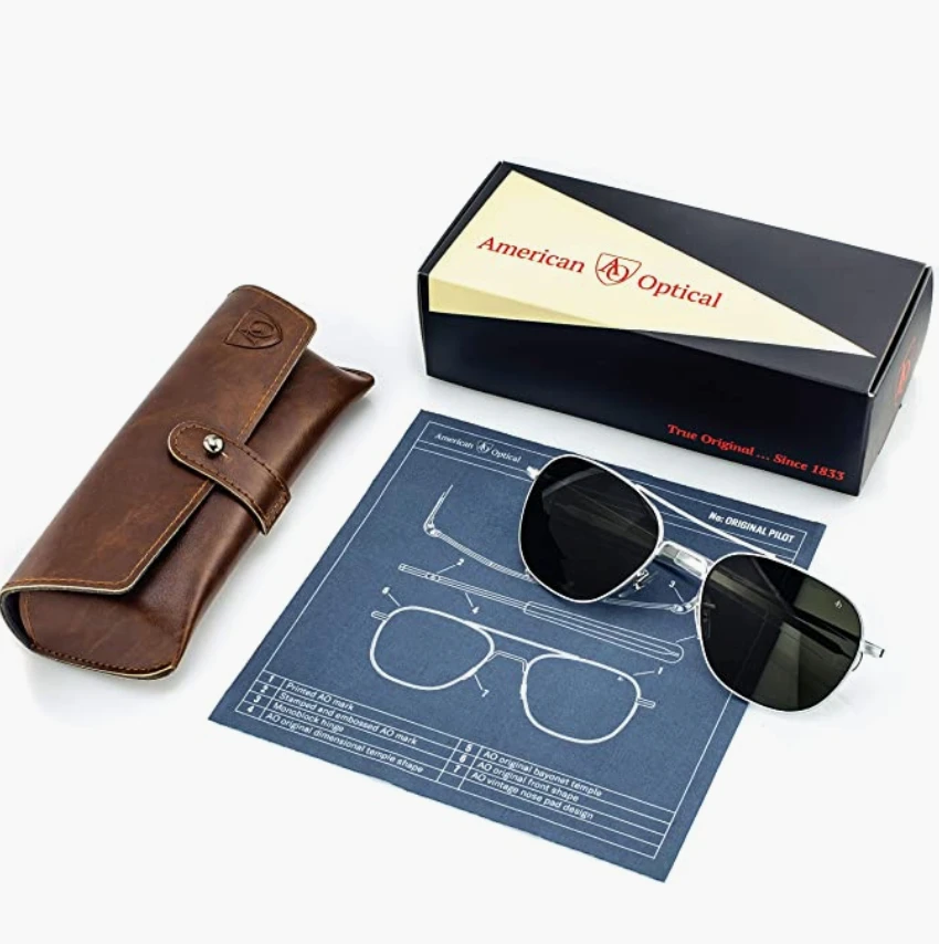 American Optical Original Pilot C1 BT CL GNN Gold 23K 5 American Optical Original Pilot C1 BT CL GNN Gold 23K - Image 5