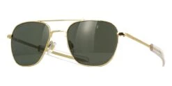 American Optical Original Pilot C1 BT CL GNG-P Gold 23K Polarised - As Seen On Ryan Gosling & Robbie Williams