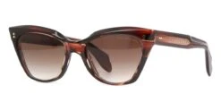 Cutler And Gross Sun 9288 02 Striped Brown Havana