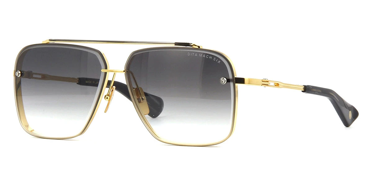 Dita Mach Six DTS 121 01 Yellow Gold And Black Rhodium - As Seen On Martin Lawrence & David Haye 1 Dita Mach Six DTS 121 01 Yellow Gold And Black Rhodium - As Seen On Martin Lawrence & David Haye