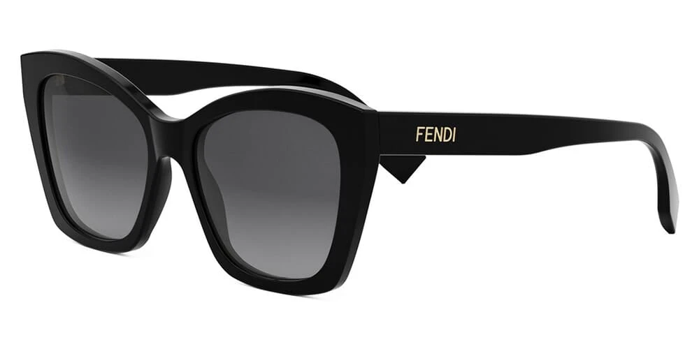 Fendi Lettering FE40151I 01B 1 Fendi Lettering FE40151I 01B