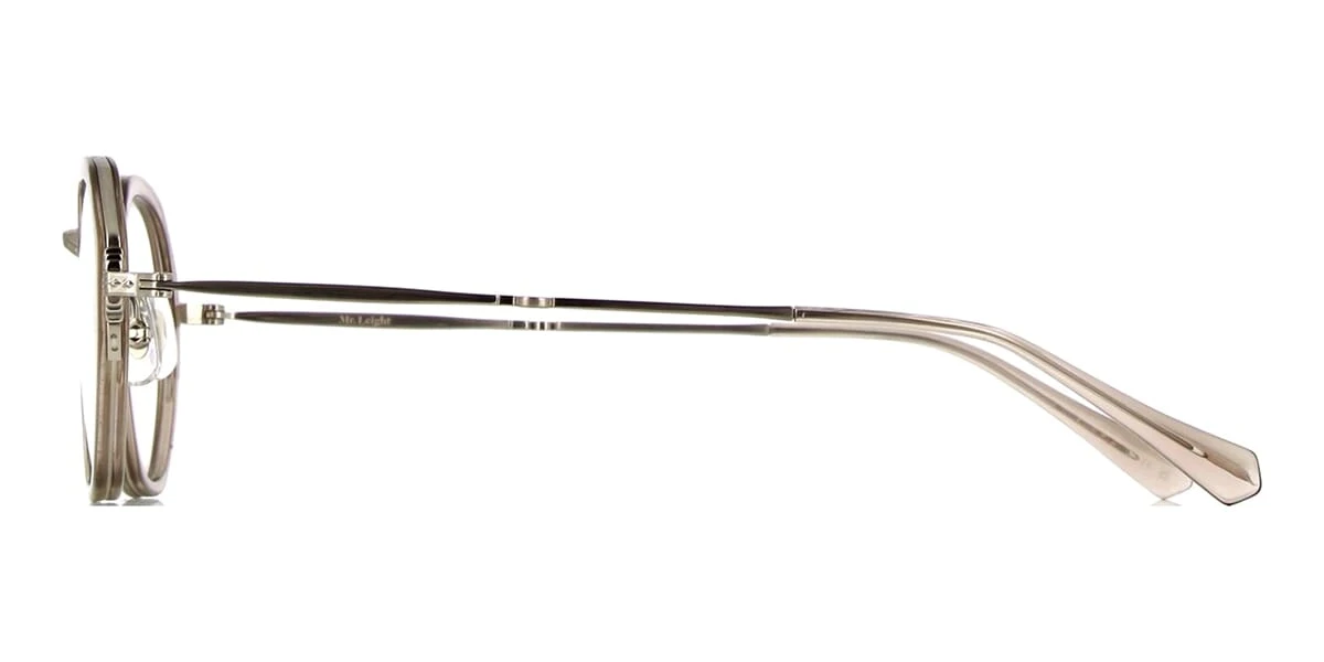 Garrett Leight Mr. Leight Archivist C ML3032 GRYCRY-ANTPLT 3 Garrett Leight Mr. Leight Archivist C ML3032 GRYCRY-ANTPLT - Image 3