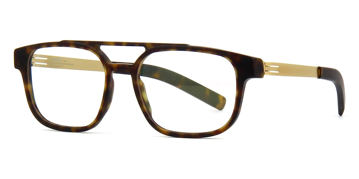 Ic! Berlin Ralphi Matte Havana & Gold 1 Ic! Berlin Ralphi Matte Havana & Gold