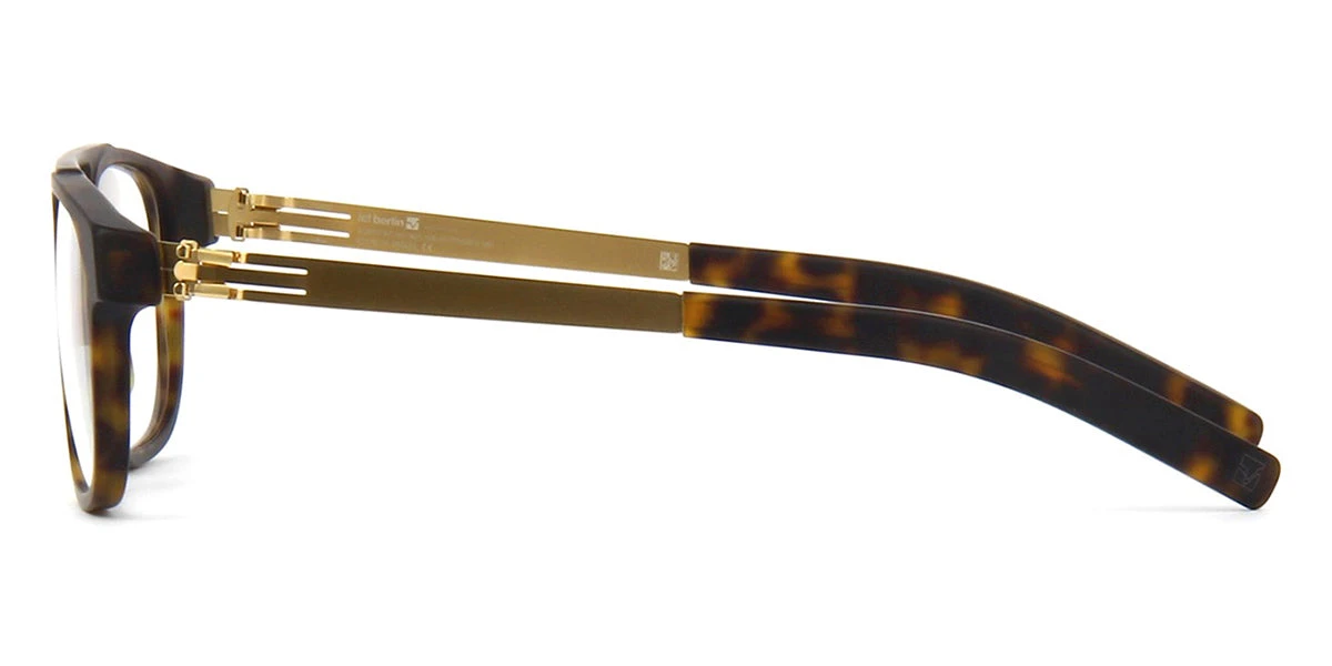 Ic! Berlin Ralphi Matte Havana & Gold 3 Ic! Berlin Ralphi Matte Havana & Gold - Image 3