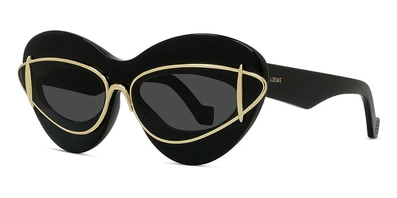Loewe Double Frame LW40119I 01A - As Seen On Kris Jenner & Eva Green 1 Loewe Double Frame LW40119I 01A - As Seen On Kris Jenner & Eva Green