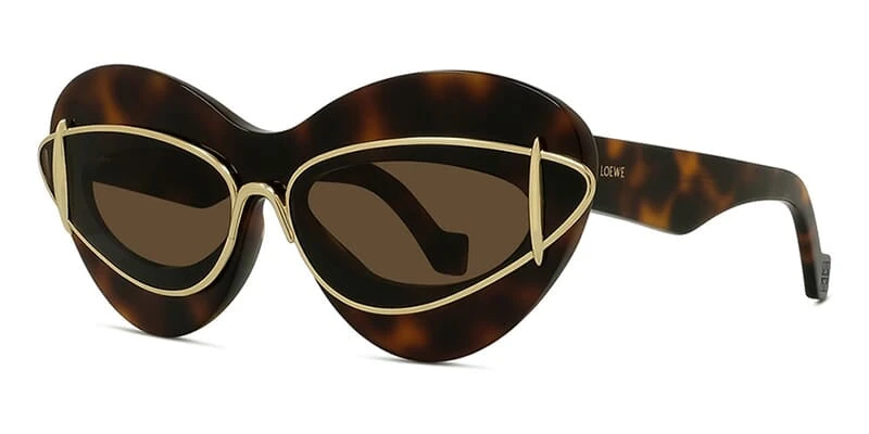 Loewe Double Frame LW40119I 52E - As Seen On Emily Ratajkowski 1 Loewe Double Frame LW40119I 52E - As Seen On Emily Ratajkowski