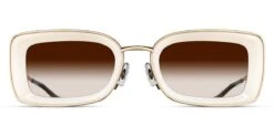 Matsuda Sun M3124 BG-MW With Brown Gradient - As Seen On Leslie Bibb