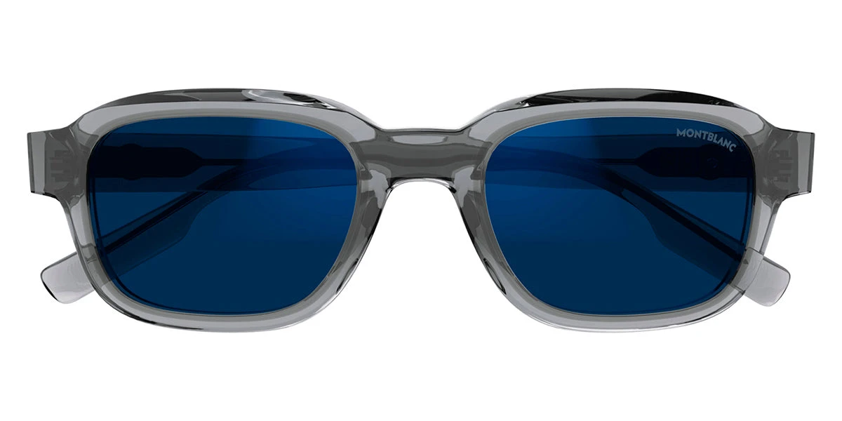 Mont Blanc Montblanc MB0201S 005 Blue & Beyond 2 Mont Blanc Montblanc MB0201S 005 Blue & Beyond - Image 2