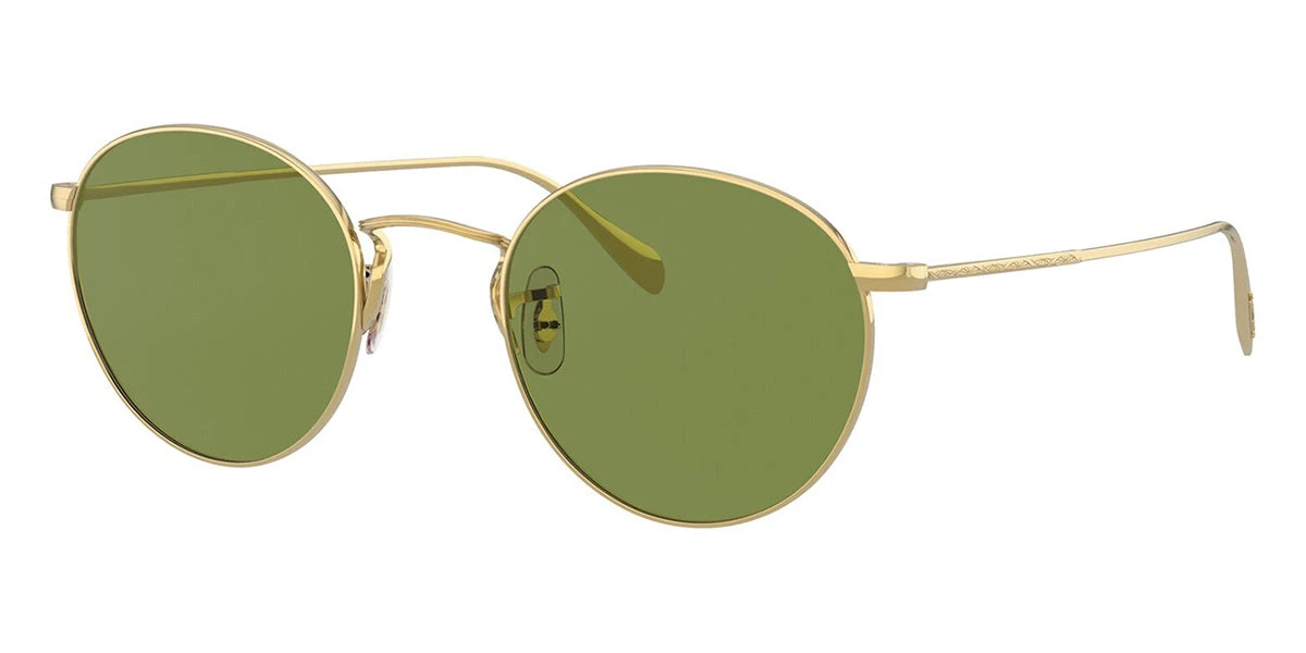 Oliver Peoples Coleridge Sun OV1186S 5145/52 Gold/Green - As Seen On Gigi Hadid 1 Oliver Peoples Coleridge Sun OV1186S 5145/52 Gold/Green - As Seen On Gigi Hadid
