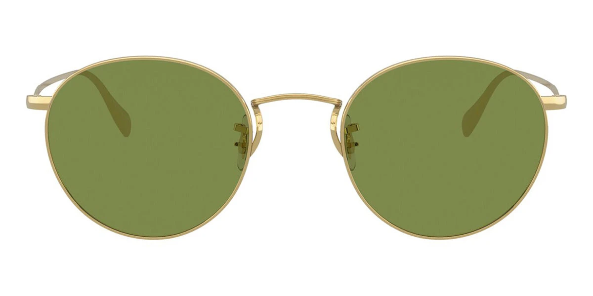 Oliver Peoples Coleridge Sun OV1186S 5145/52 Gold/Green - As Seen On Gigi Hadid 2 Oliver Peoples Coleridge Sun OV1186S 5145/52 Gold/Green - As Seen On Gigi Hadid - Image 2