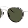 Oliver Peoples Tk-8 Sun OV1318ST 5276/52 18K White Gold Plated