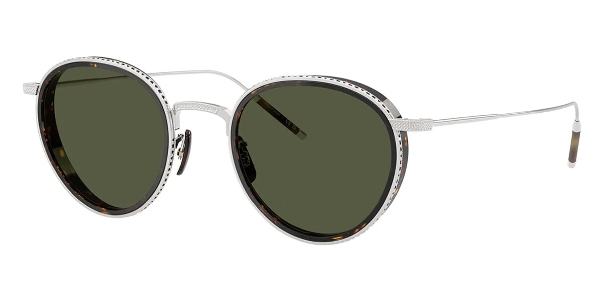 Oliver Peoples Tk-8 Sun OV1318ST 5276/52 18K White Gold Plated 1 Oliver Peoples Tk-8 Sun OV1318ST 5276/52 18K White Gold Plated