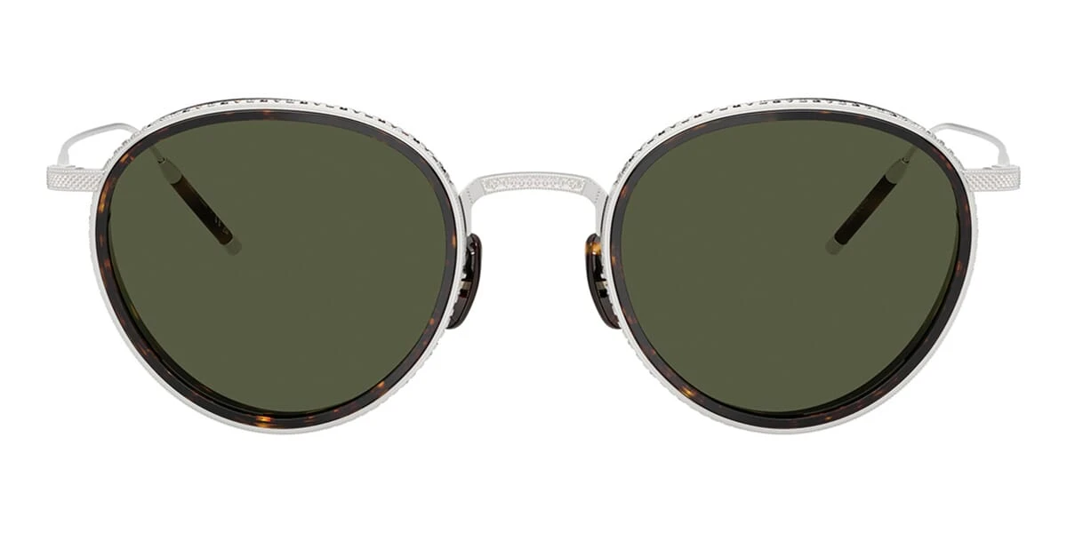 Oliver Peoples Tk-8 Sun OV1318ST 5276/52 18K White Gold Plated 2 Oliver Peoples Tk-8 Sun OV1318ST 5276/52 18K White Gold Plated - Image 2