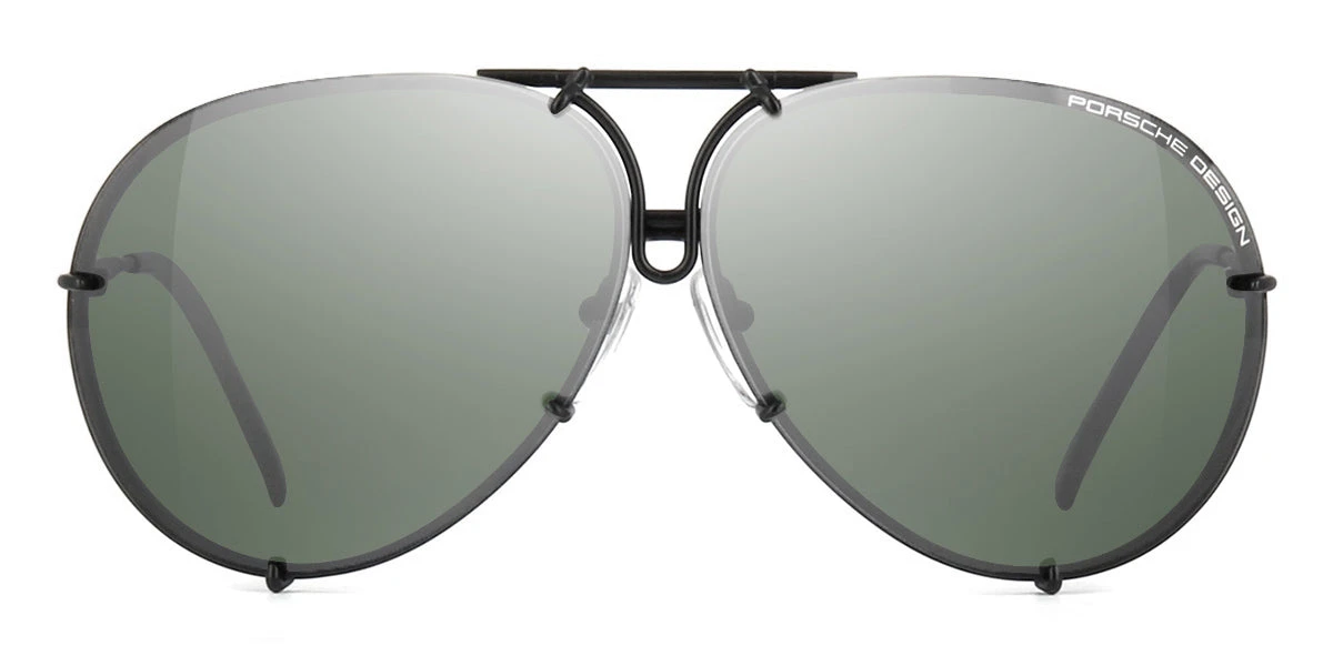 Porsche Design 8478 D Black Frame - Dk Green + Brown Lenses - As Seen On Khloe Kardashian & Kendall Jenner 11 Porsche Design 8478 D Black Frame - Dk Green + Brown Lenses - As Seen On Khloe Kardashian & Kendall Jenner - Image 11