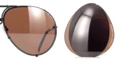 Porsche Design P8478 Lens Set – V442 Brown Polarised With Light Mirror XTR