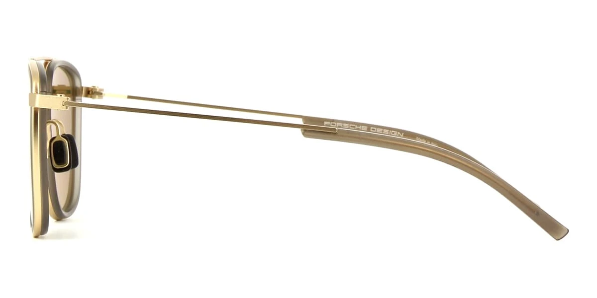 Porsche Design 8692 D Gold With Green Mirrored Lenses 3 Porsche Design 8692 D Gold With Green Mirrored Lenses - Image 3