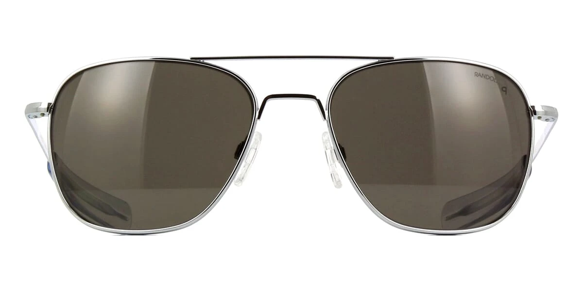 Randolph Aviator Bright Chrome AF128 Polarised 2 Randolph Aviator Bright Chrome AF128 Polarised - Image 2