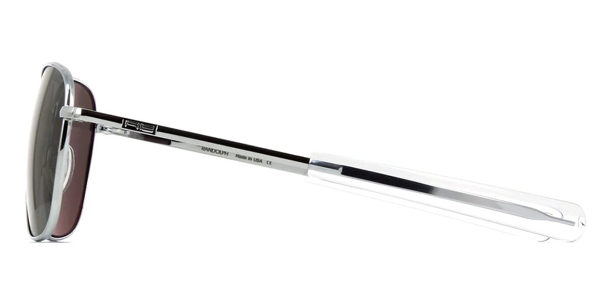 Randolph Aviator Bright Chrome AF128 Polarised 3 Randolph Aviator Bright Chrome AF128 Polarised - Image 3