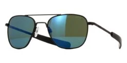 Randolph Aviator Matte Black AF245 Polarised