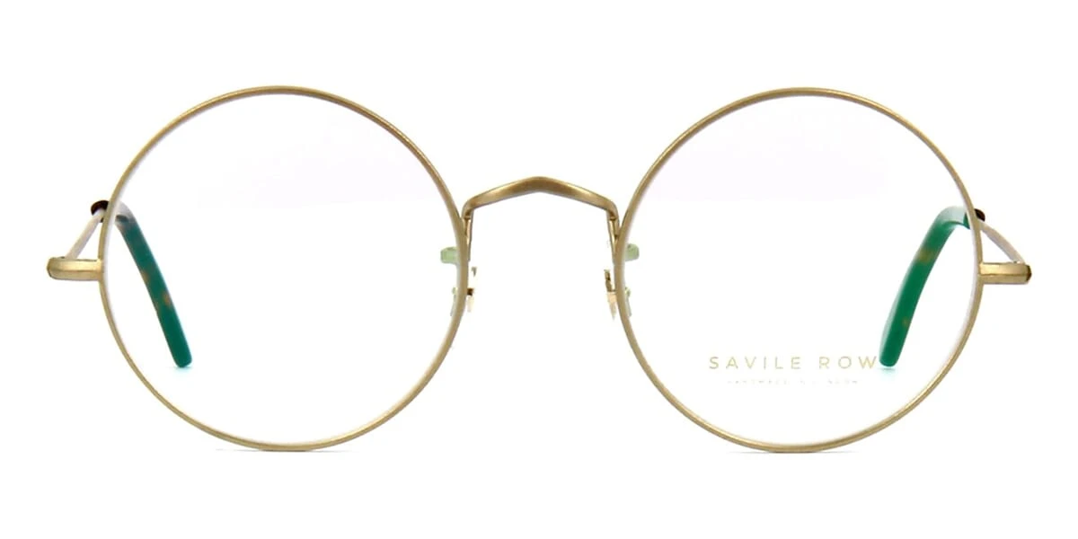 Savile Row 18kt Round Eye Matte Gold 2 Savile Row 18kt Round Eye Matte Gold - Image 2