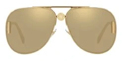 Versace 2255 1002/03 Gold Plated Lens 4 Versace 2255 1002/03 Gold Plated Lens -Retavoir Store versace 2255 100203 gold plated lens hd 2